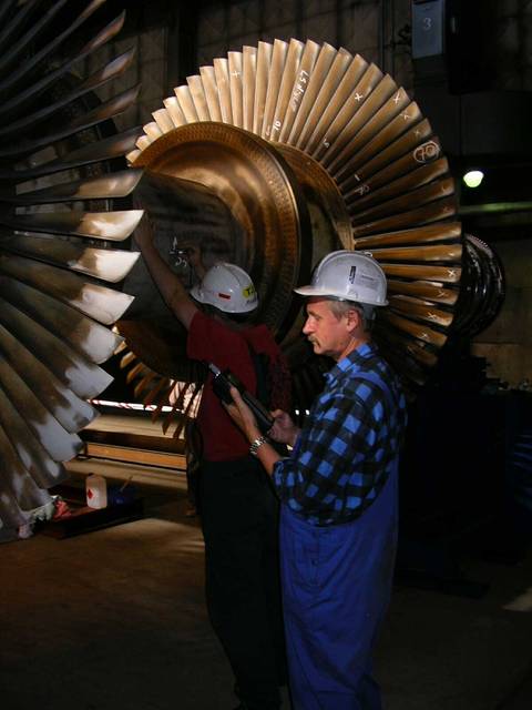 diagnostyka techniczna turbiny parowej